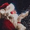 DIAMOND ART BY LEISURE ARTS Holiday Santa, 12"x12", Intermediate Diamond Painting Kits for Adults, Diamond Art for Adults, Diamond Art Kit, Diamond Art Painting